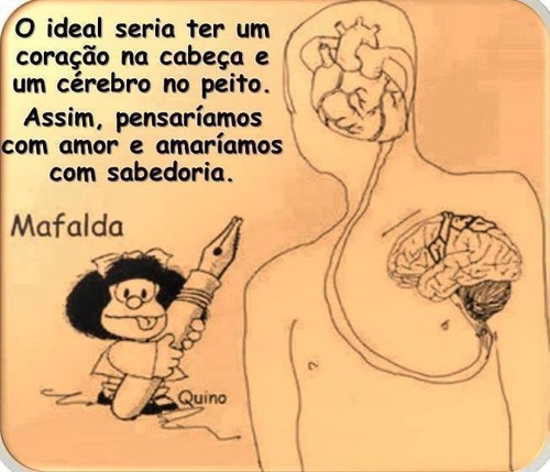 Image result for mafalda coração