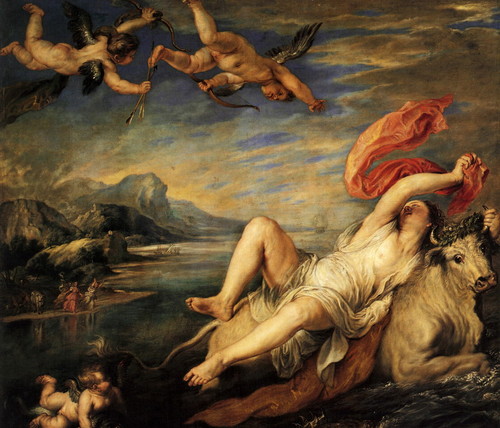 Peter Paul Rubens Rapto da europa1628/9 Museo del Prado
