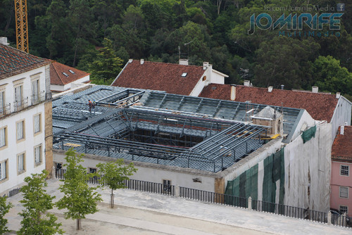 Obras do Colégio da Santíssima Trindade da Universidade de Coimbra que será a Casa da Jurisprudência da Faculdade de Direito da Universidade de Coimbra