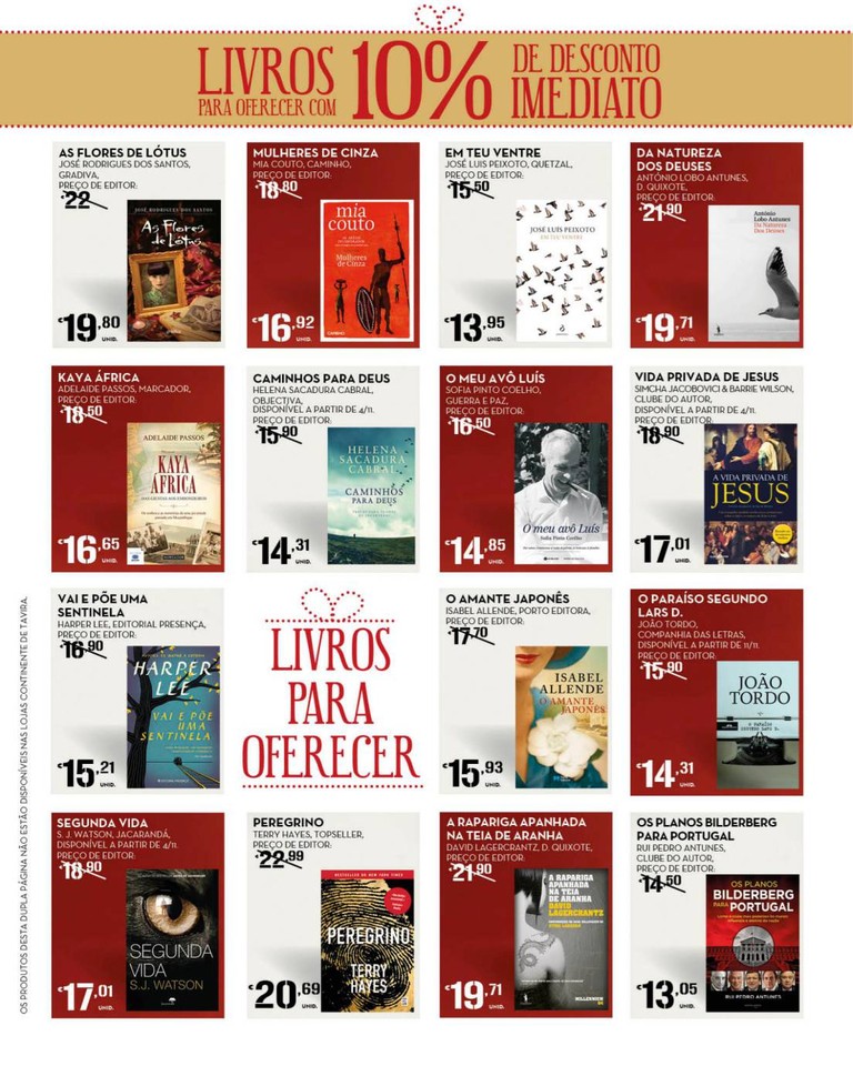 Antevisão folheto Continente especial Natal