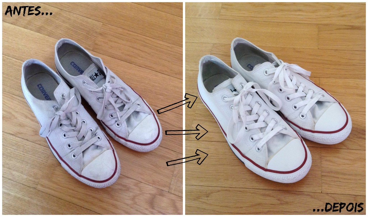 Como Tirar O Amarelado Do Tenis All Star