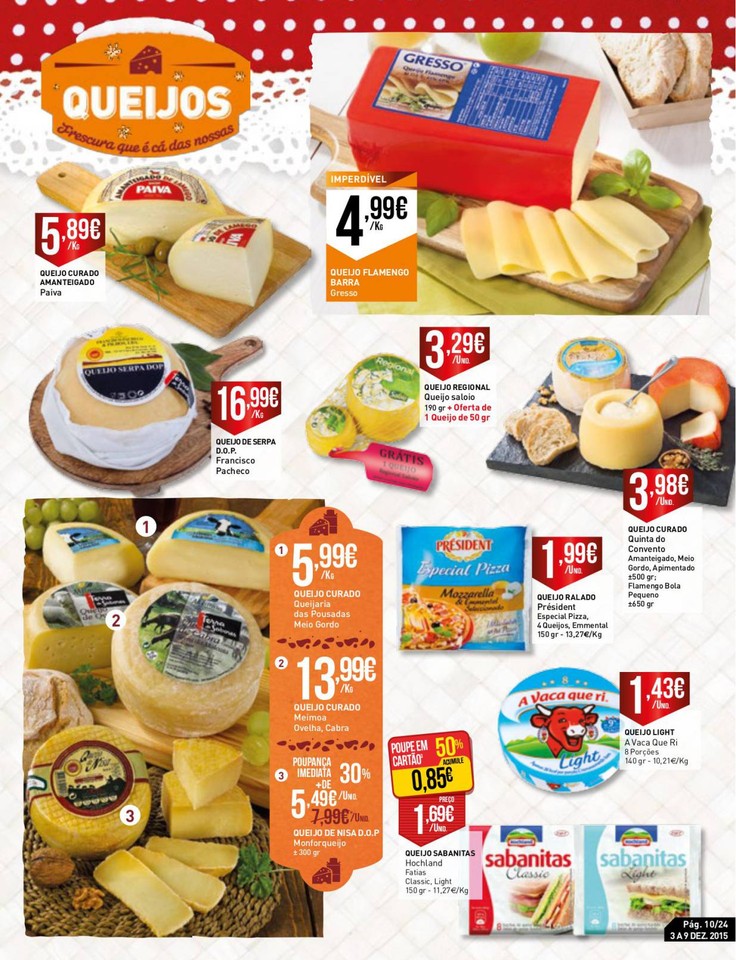 Antevisão folheto Intermarche 3 a 9 dez Antevisão folheto Intermarche
