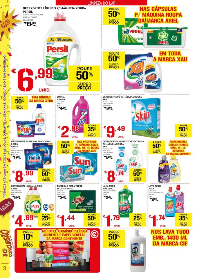 Antevisão folheto Continente 