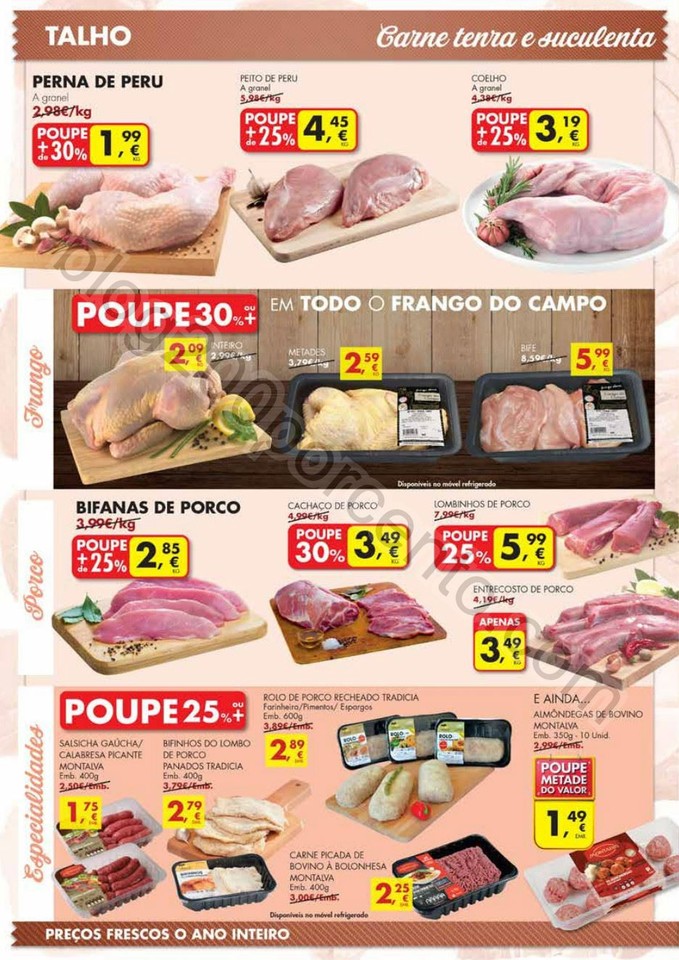 Antevisão folheto Pingo Doce 2a5set Frescos mais frescos do fim de semana