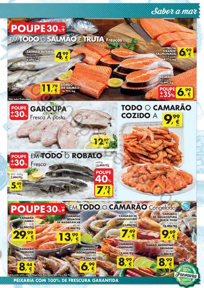 Antevisão folheto Pingo Doce 2a5set Frescos mais frescos do fim de semana