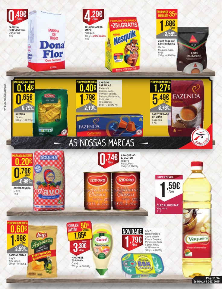 Antevisão folheto Intermarche 26 a 2 dez Antevisão folheto Intermarche