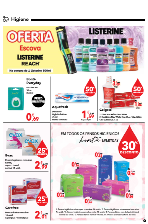 Antevisão folheto Clarel 5a18fev Antevisão folheto Clarel