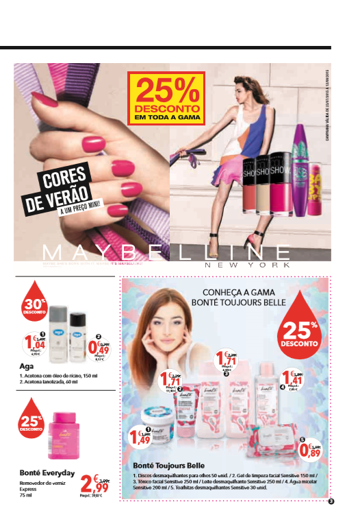 Antevisão folheto Clarel  