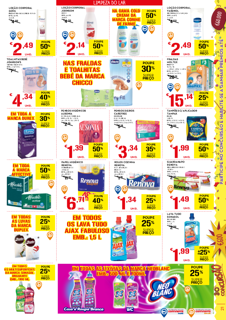 Antevisão folheto Continente 