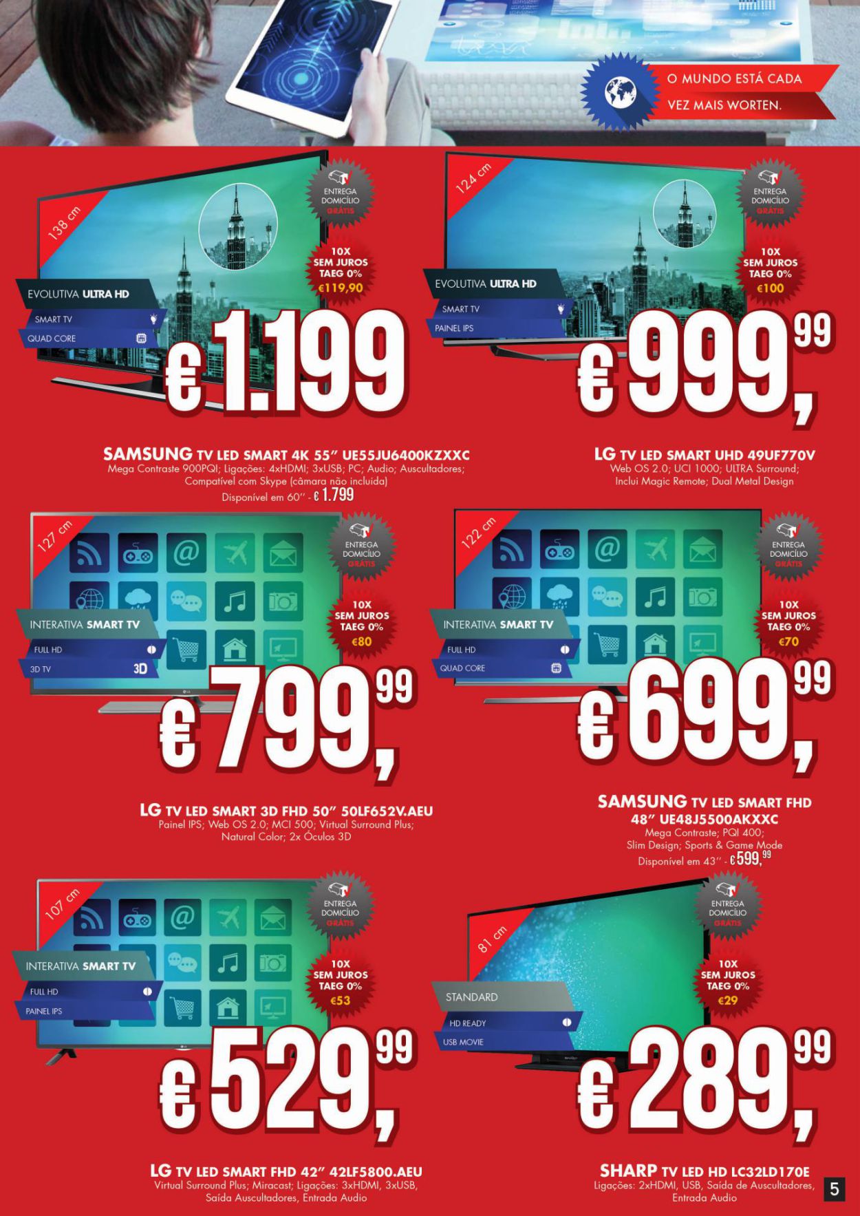 Novo folheto Worten 1a14jul