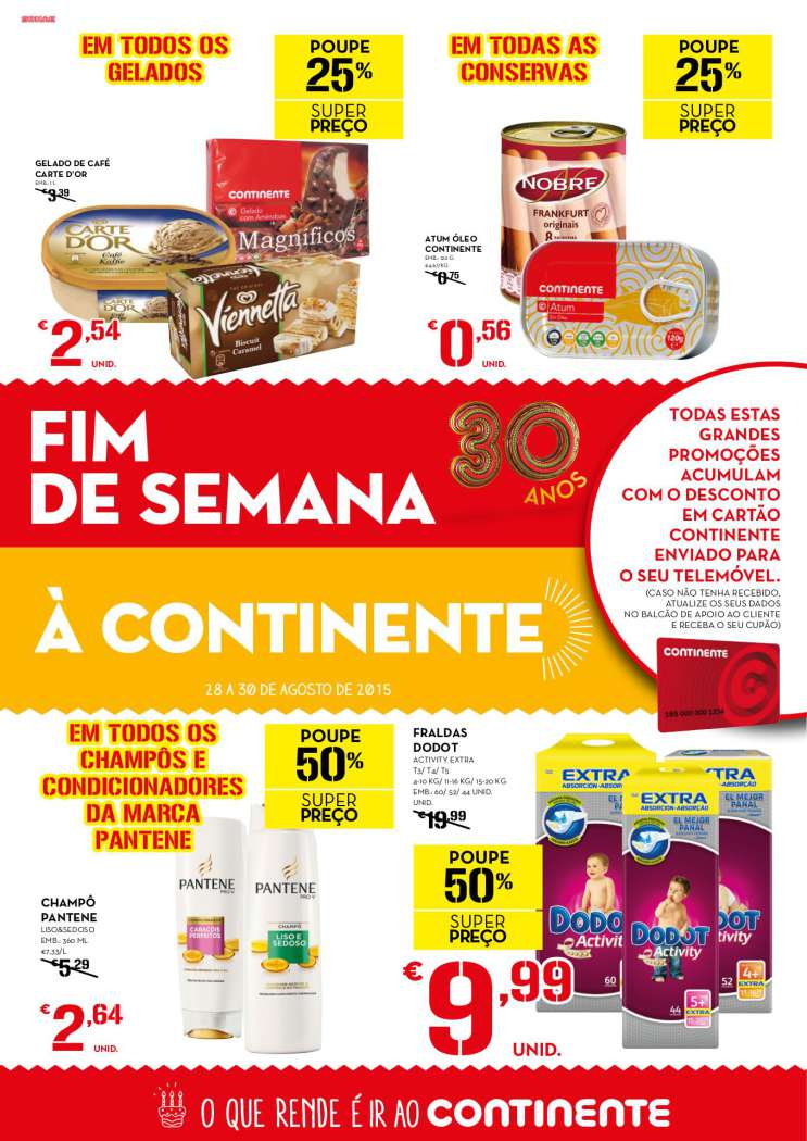 Antevisão folheto Continente 28a30ag