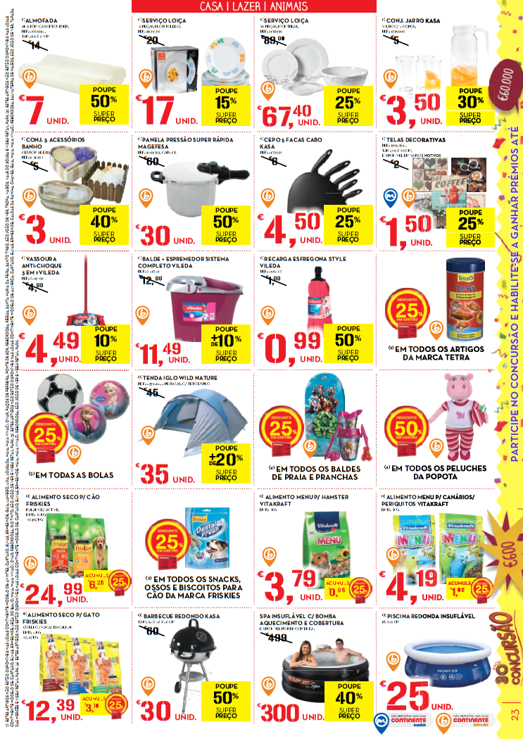 Antevisão folheto Continente  