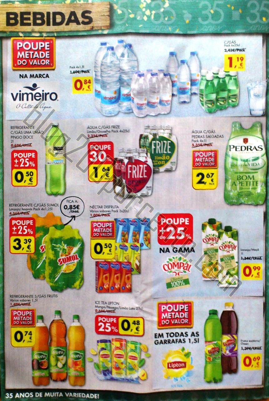 Antevisão Folheto PINGO DOCE 35 Anos promoções 