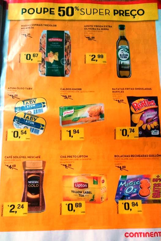 Antevisão folheto Continente