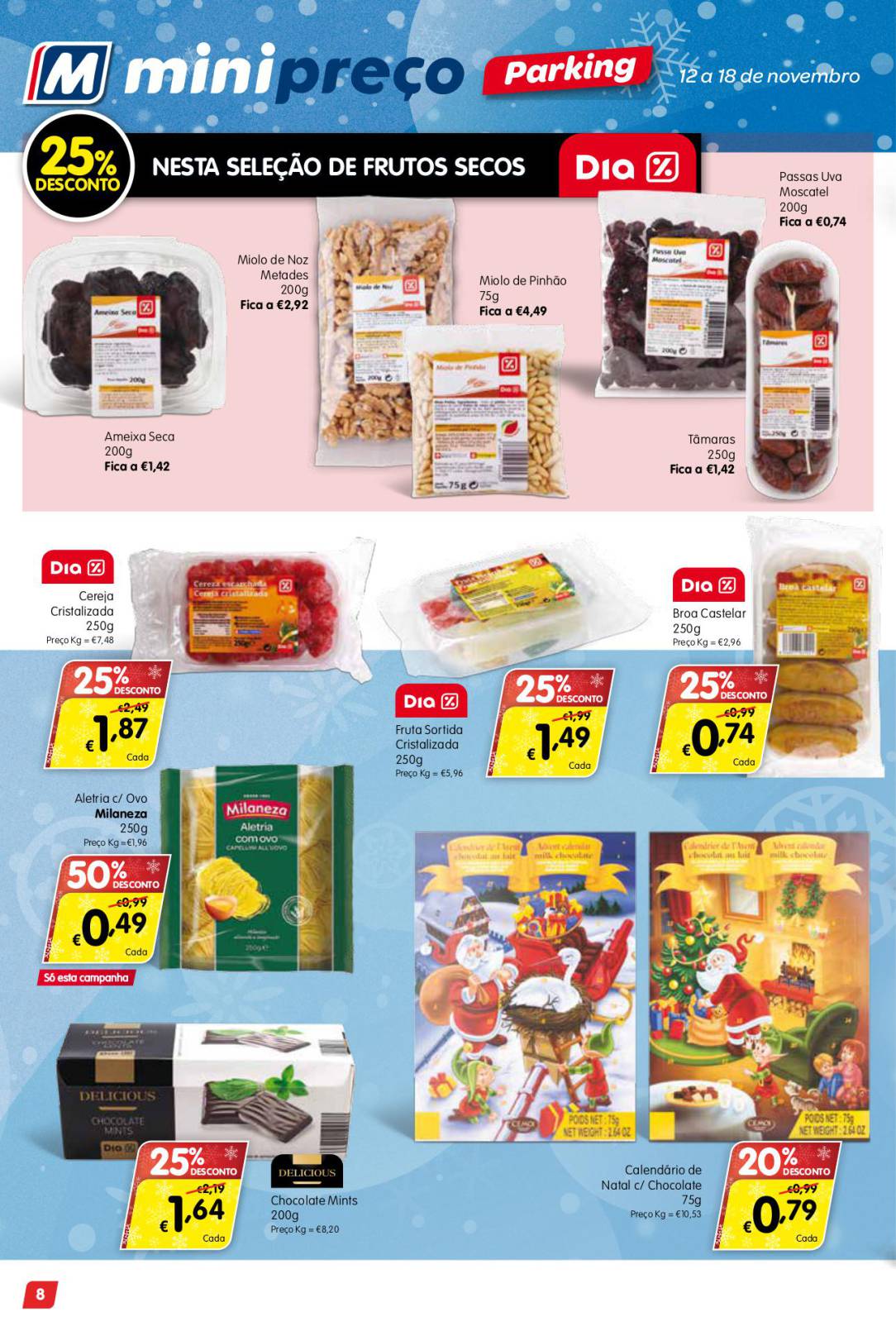 Antevisão folheto Minipreço Parking