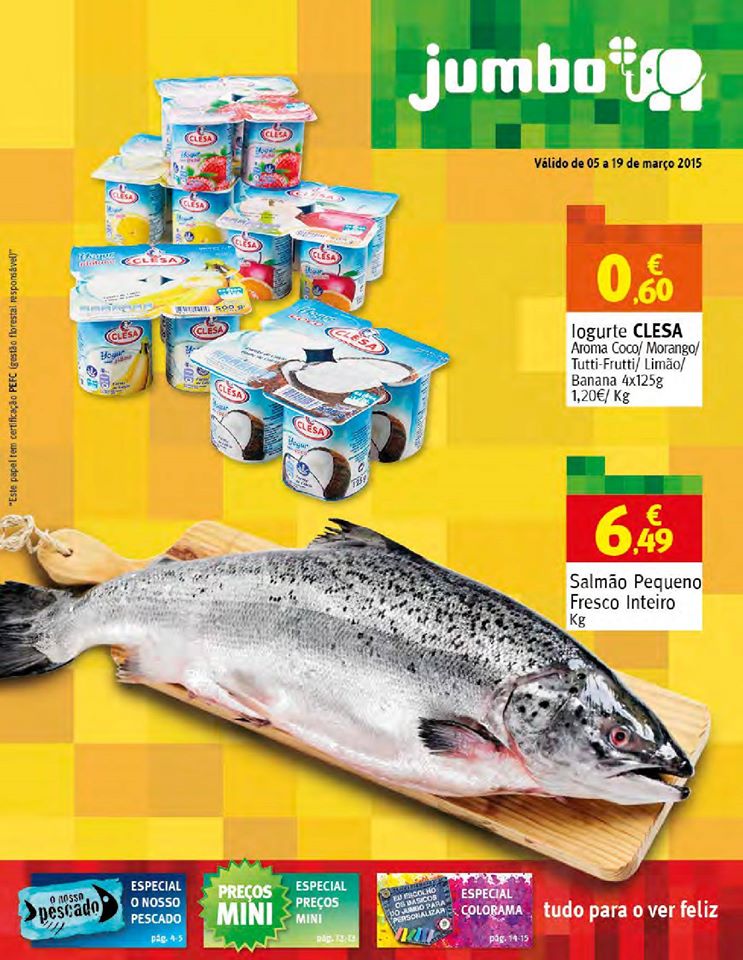 Antevisão folheto Jumbo 