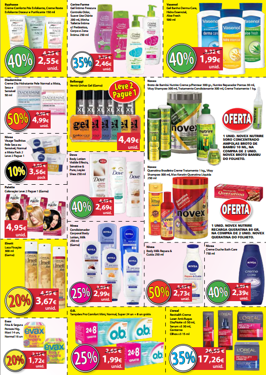 Novo folheto Beauty Stores até 12ab Novo folheto Beauty Stores