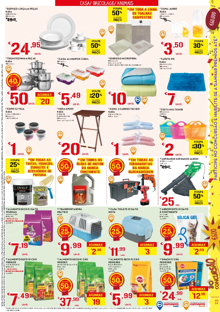 Antevisão folheto Continente Promoções 