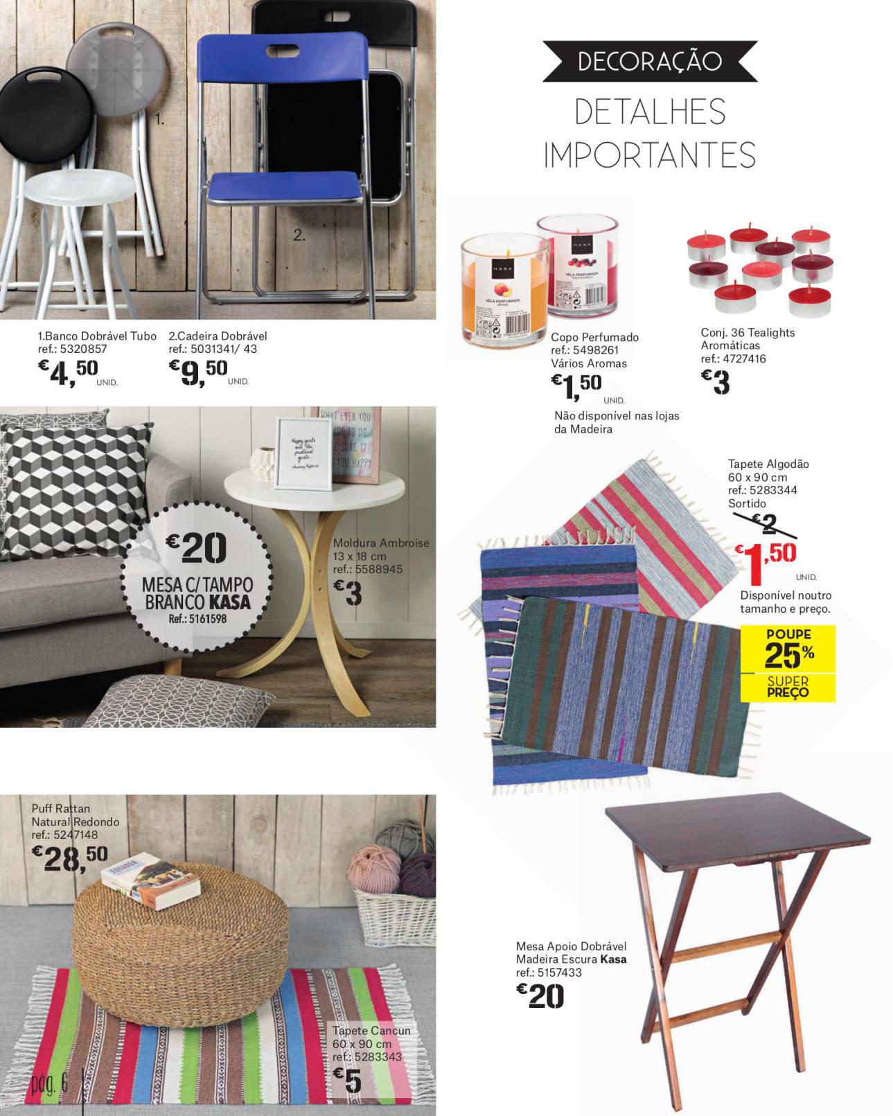 Antevisão folheto Continente especial Kasa outono