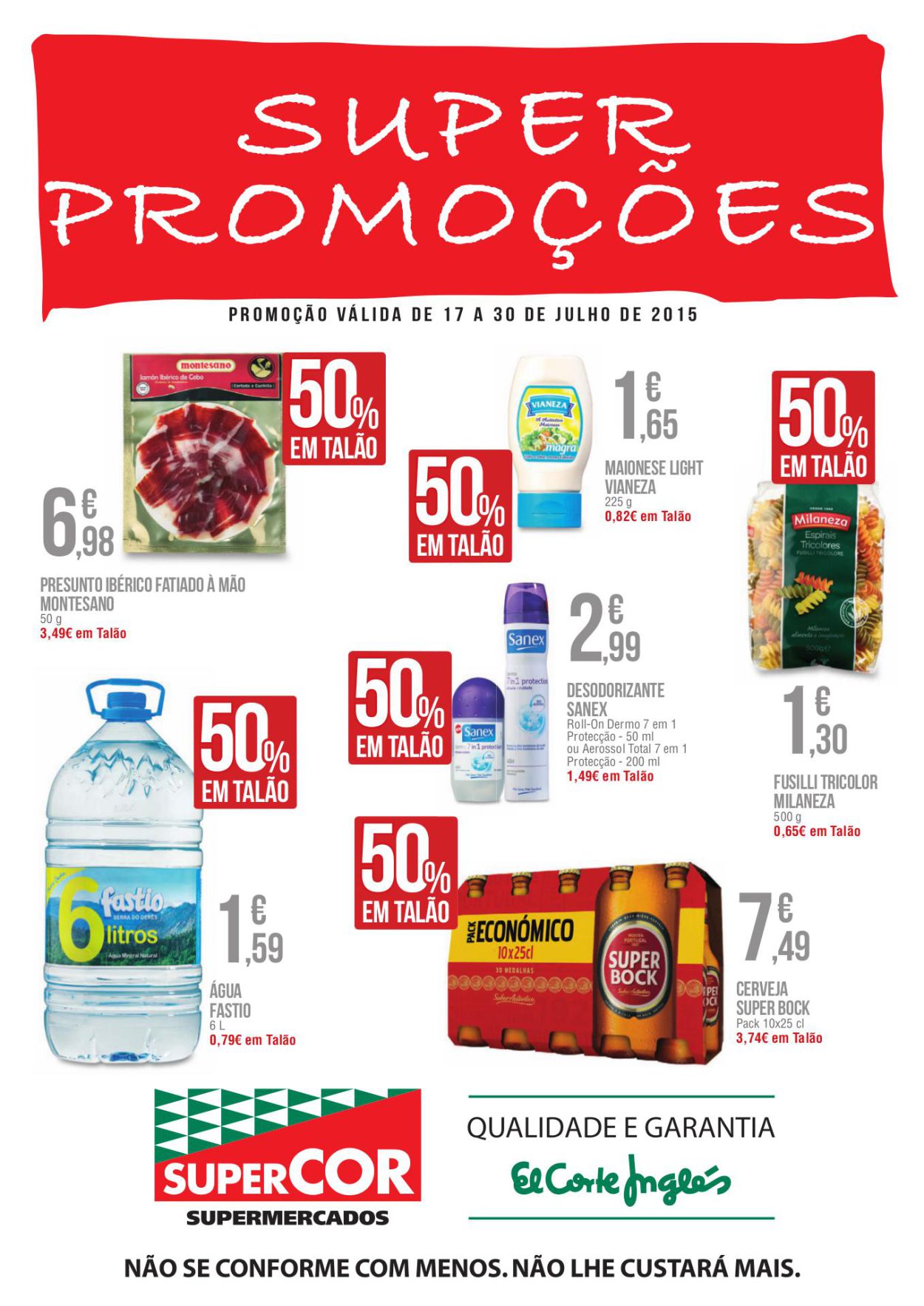 Novo folheto El Corte Ingles 