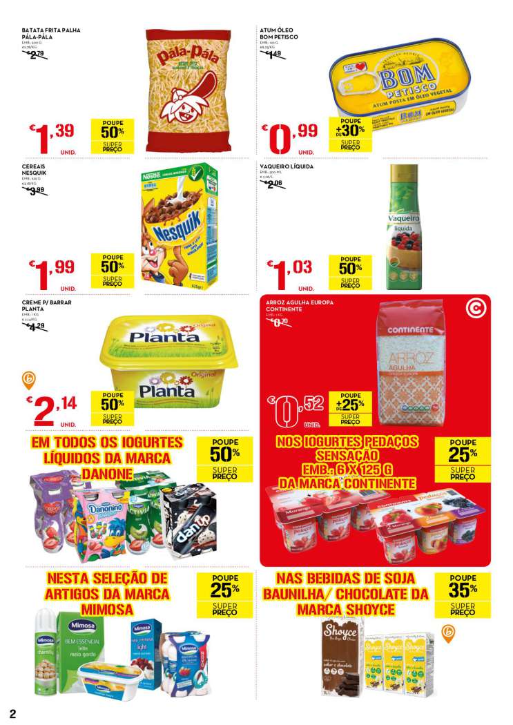 Antevisão folheto Continente especial fim de semana