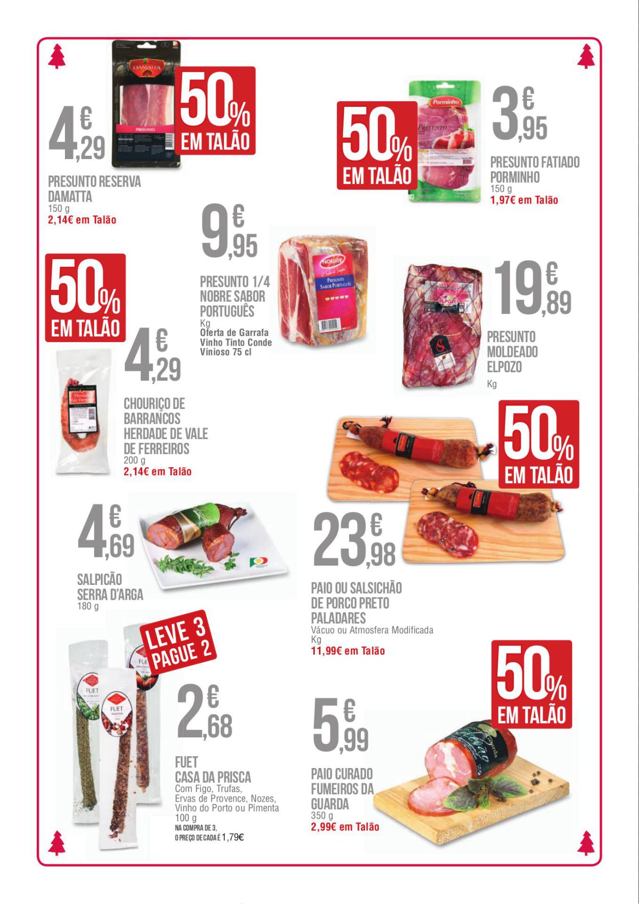 Novo folheto promoções El Corte Ingles 12a31dez