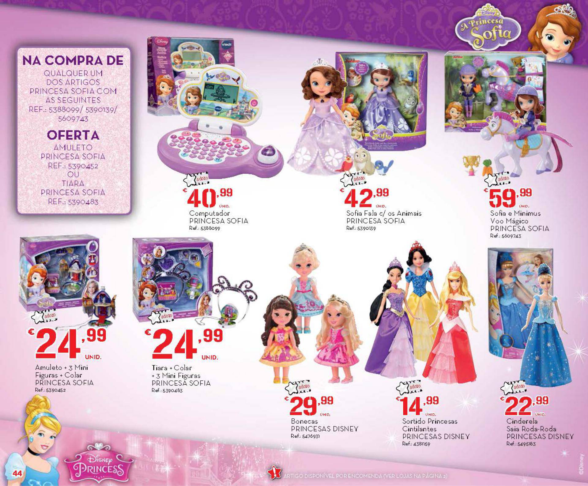 Novo folheto Continente especial brinquedos 