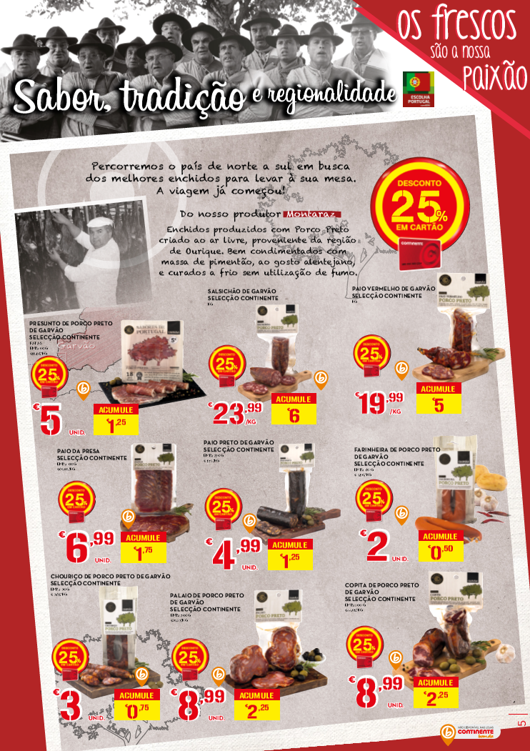 Antevisão folheto Continente  